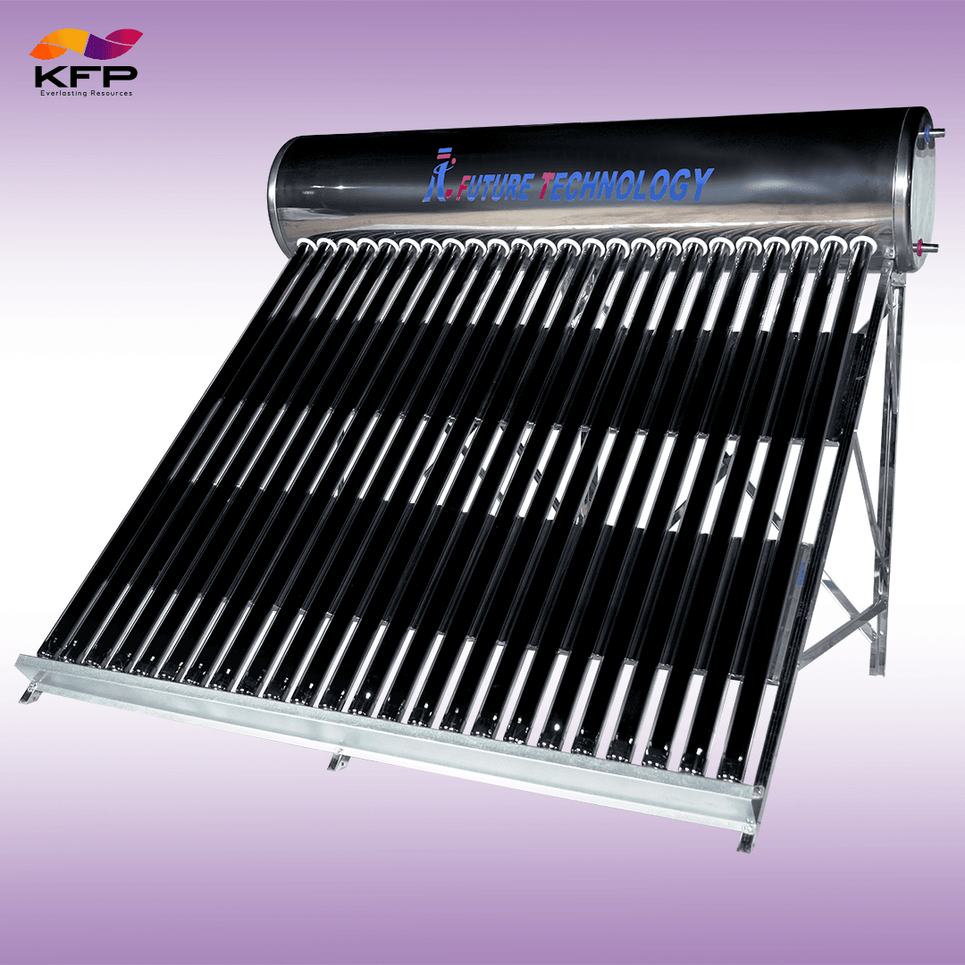 Commercial solar water heating system